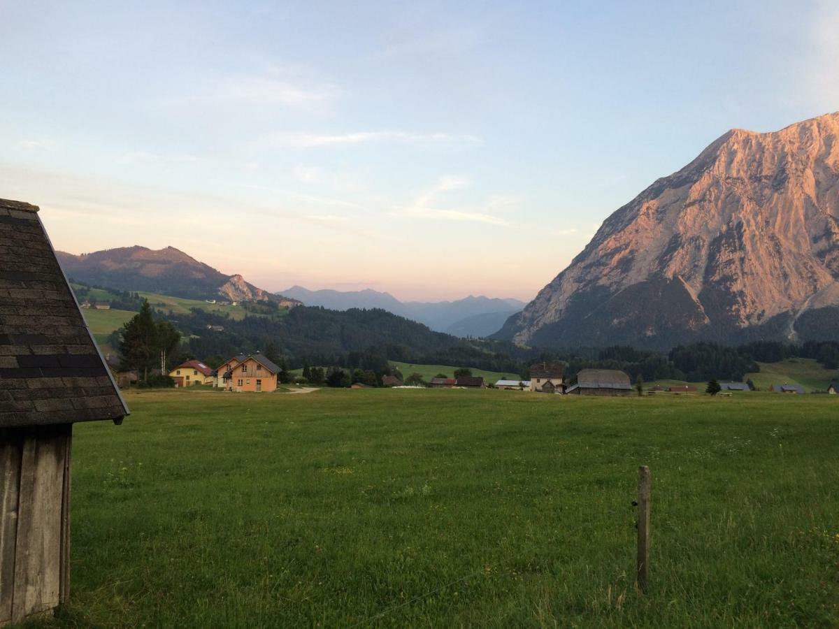 Weideblick Leilighet Tauplitz Eksteriør bilde